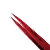 018. Nhíp nhọn màu đỏ đen - RED COLLECTION POINT TWEEZER (1240-CNLLT)