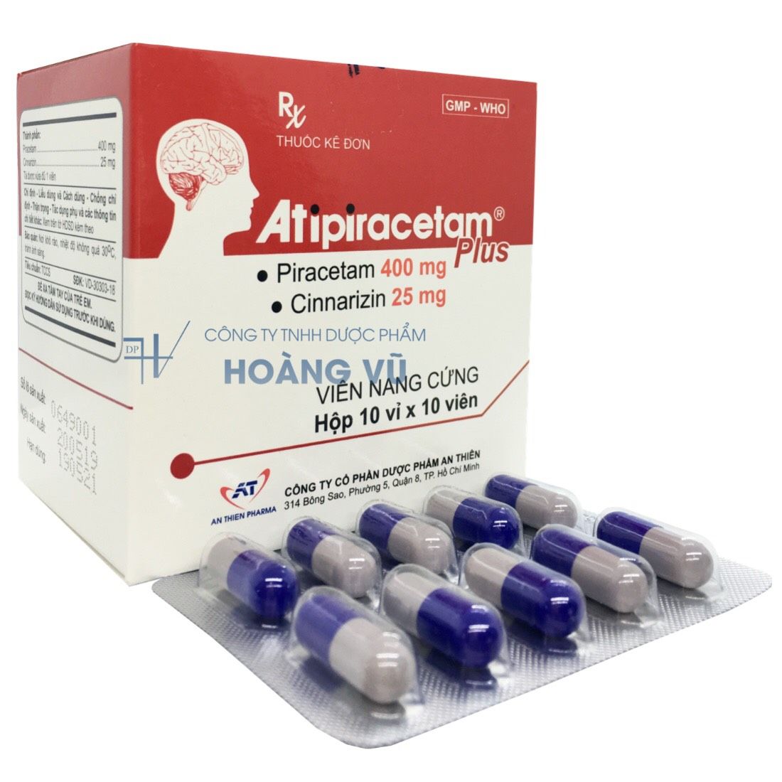 ATIPIRACETAM PLUS (T/120H/100v)