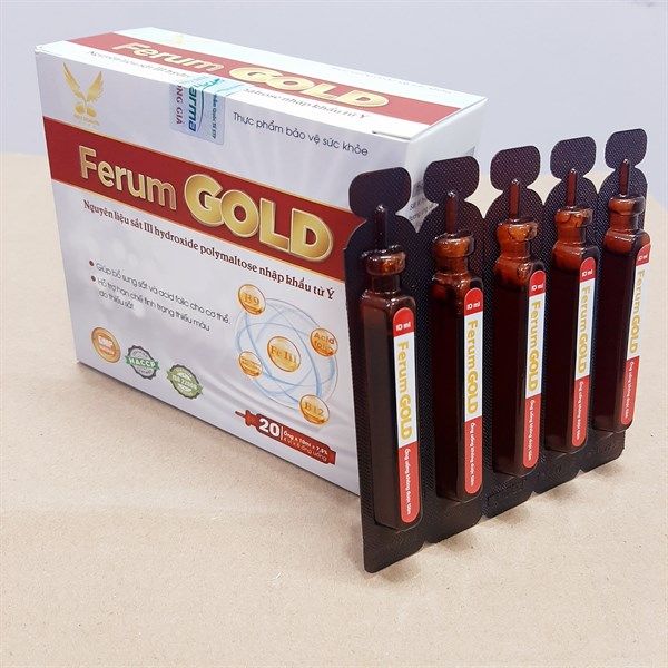 FERUMGOLD 10ml (T/60H/20ống)
