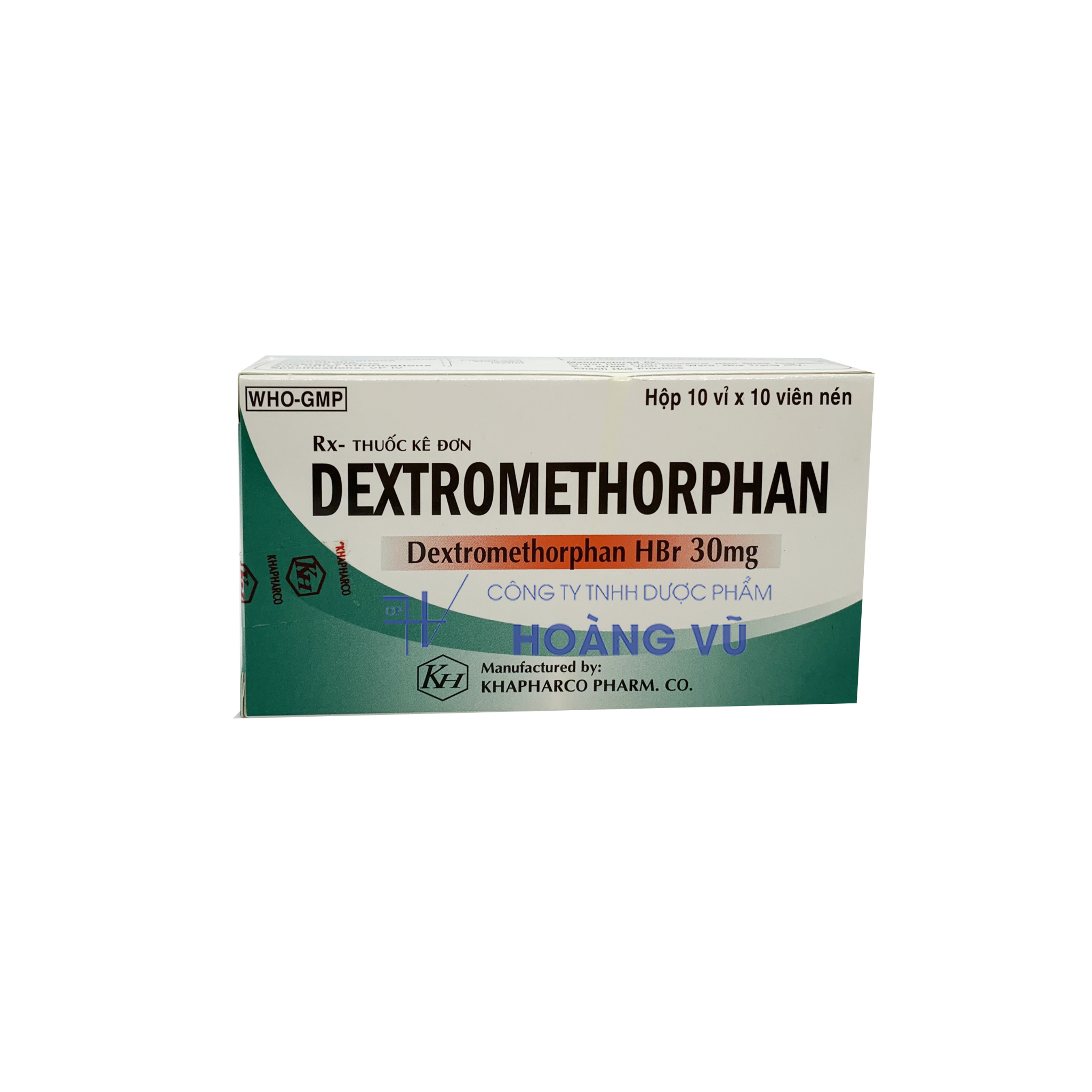 DEXTROMETHORPHAN 30mg duochoangvuhcm