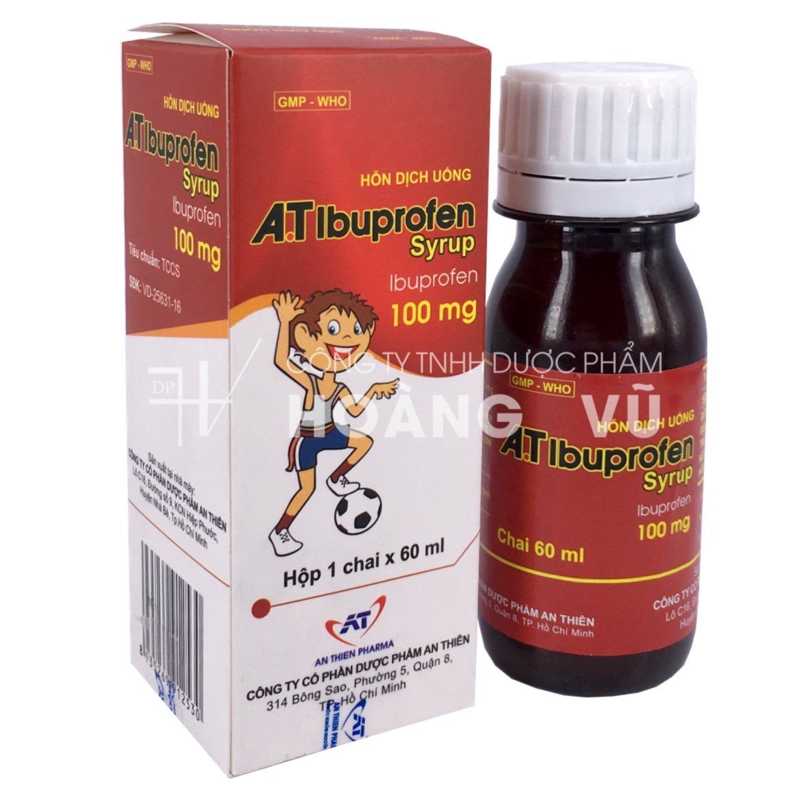 A.T IBUPROFEN SYRUP 60ML (T/200C/60ml)