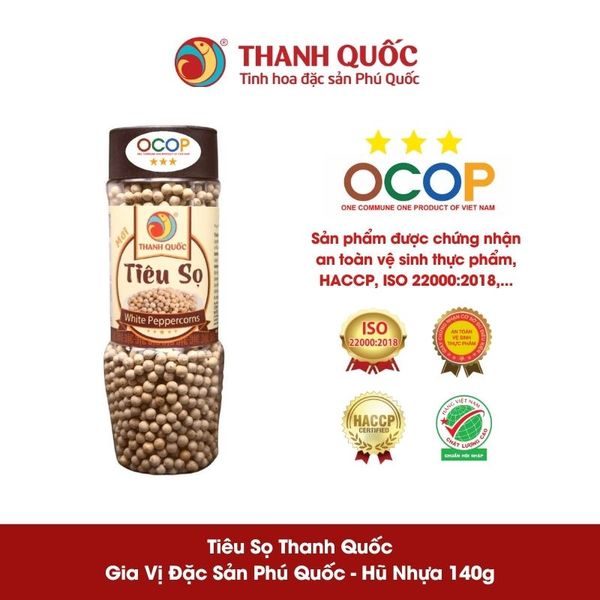 TIÊU SỌ PHÚ QUỐC – THANH QUỐC HŨ 140G