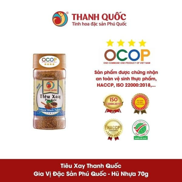 Tiêu Xay Phú Quốc - Thanh Quốc 70g