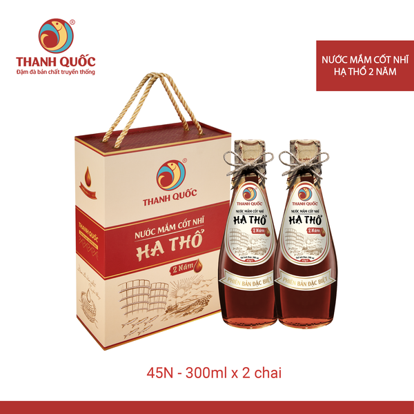 Nước Mắm Cốt Nhĩ Hạ Thổ Thanh Quốc 45N 300ml x Hộp 2 chai