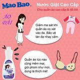  Nước Giặt Quần Áo Cao Cấp Áo Dài & Đồ Lót Mao Bao 473g 