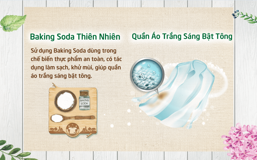  Combo 02 Chai Nước Giặt Baking Soda Mao Bao 2000g 