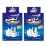  Combo 2 hộp Chất Tẩy Rửa Cốc Chén Siêu Sáng Bóng - Tea & Coffee Stain Remover Mao Bao 15g x 4 gói 