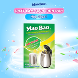  Combo: 5 Hộp bột vệ sinh làm sạch lồng giặt Mao Bao Ag+ 306g  - Tặng 01 hộp bột tẩy bình đun 25g*1 + 01 hộp bột tẩy quần áo thiên nhiên 12g x2 gói 