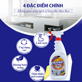  Combo 2 Chai Nước Tẩy Đa Năng Mao Bao 600ml 