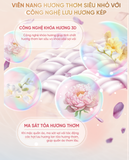  Viên giặt xả Mao Bao - Chống nấm mốc và kháng khuẩn 10g*5 viên (Hương mẫu đơn và hổ phách) 