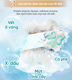  Viên giặt xả Mao Bao - Chống nấm mốc và kháng khuẩn 10g*25 viên (Hương mẫu đơn và hổ phách) 