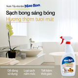  Combo: 12 Chai Nước Tẩy Nhà Tắm Mao Bao 600ml (1 thùng) 