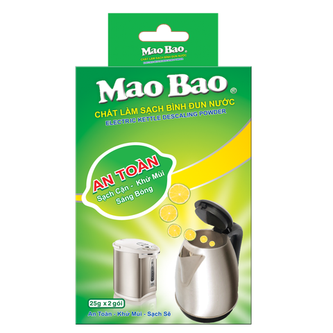 Chất làm sạch bình đun nước Mao Bao 25g x 2 gói 