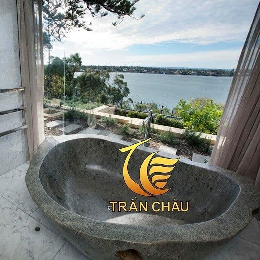 Bồn Tắm Độc Đáo Đá Đẹp