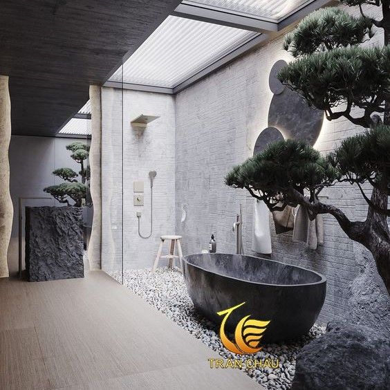 Bồn Tắm Lộ Thiên Đá Nguyên Khối