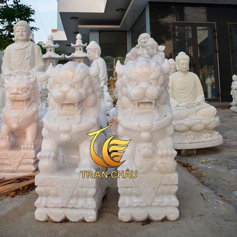 Tượng Kỳ Lân Nguyên Khối Tại Gia