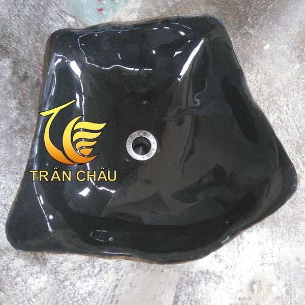 Lavabo Là Gì-10 Mẫu Chậu Rửa Lavabo Đá Tự Nhiên Cho Phòng Tắm 2021 Lavabo Màu Đen Đá Nguyên Khối