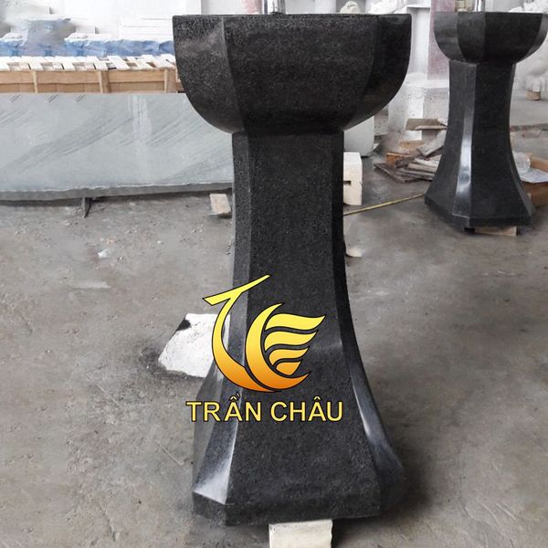 Chậu Rửa Mặt Đứng Đá Granite