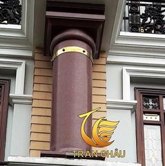 Cột Đá Granite Đỏ Đá Non Nước Đà Nẵng