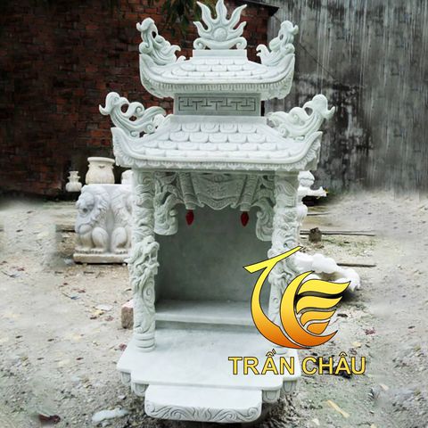 Khóm Thờ Bằng Đá Tự Nhiên Nguyên Khối