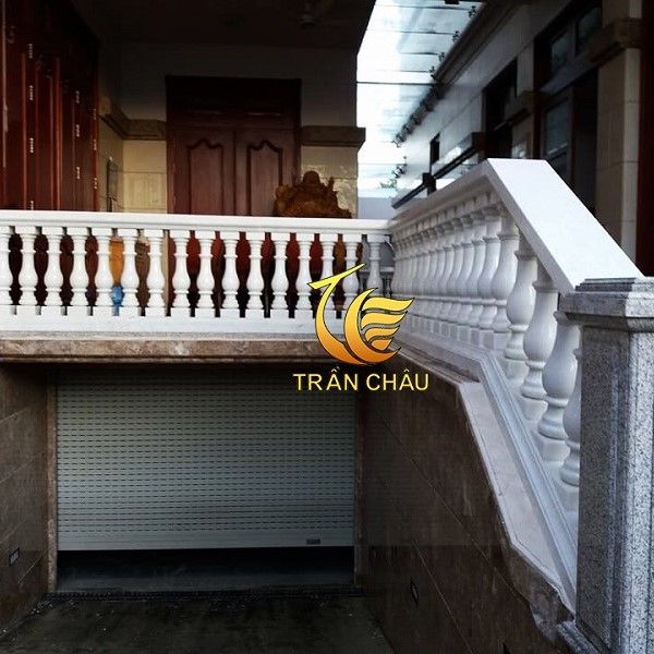 Lan Can Tay Vịn Cầu Thang Đá Cẩm Thạch