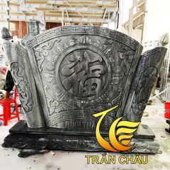 Mẫu Cuốn Thư Đá Lăng Mộ