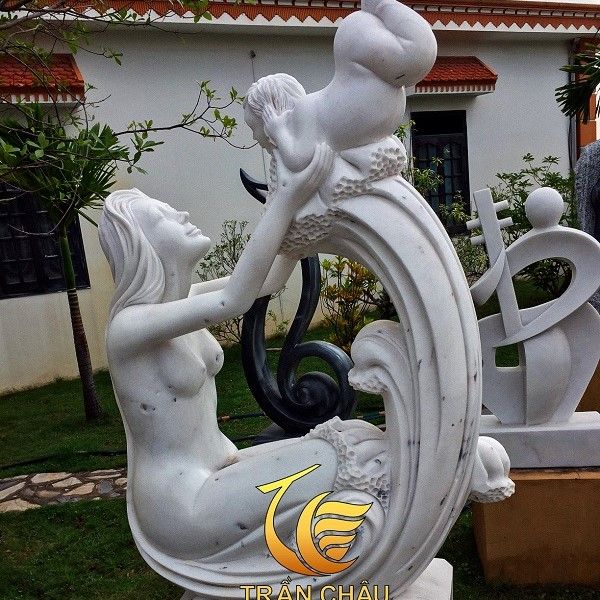 Mẫu Tượng Nghệ Thuật Trang Trí Sân Vườn Đẹp Năm 2021 Tượng Đá Nghệ Thuật Tình Mẫu Tử