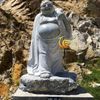 Tượng Phật Di Lặc La Hán Bằng Đá Cẩm Thạch