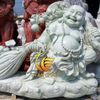 Tượng Phật Di Lặc Vác Bao Tiền Đá Mỹ Nghệ