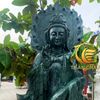 Tượng Phật Quan Âm Bồ Tát Đá Xanh Ngọc