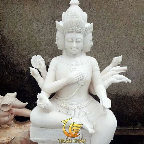 Tượng Phật Thái Lan Tứ Diện Đá Đẹp