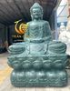 Tượng Phật Thích Ca Mâu Ni Đá Xanh Nguyên Khối