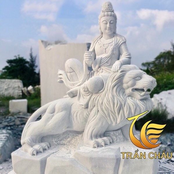 Văn Thù Bồ Tát Là Ai - Sự Tích Văn Thù Sư Lợi Bồ Tát Tượng Văn Thù Bồ Tát Và Phổ Hiền Bồ Tát Bằng Đá Tự Nhiên