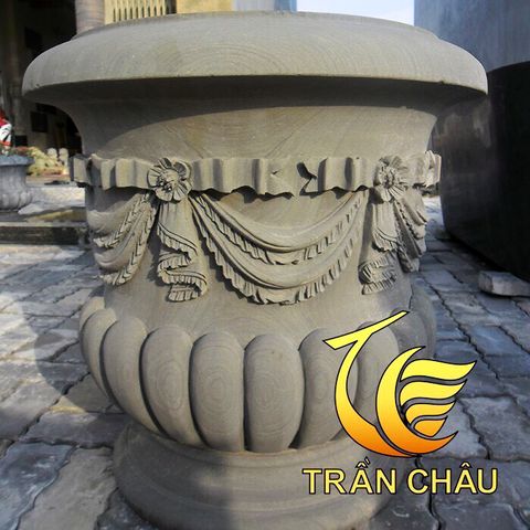 Chậu Hoa Bằng Đá Sa Thạch Hà Nội