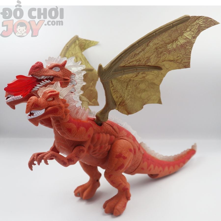  Đồ Chơi Bé Trai - Mô Hình Rồng Siêu Ấn Tượng - 3 Đầu Có Cánh RongKai 