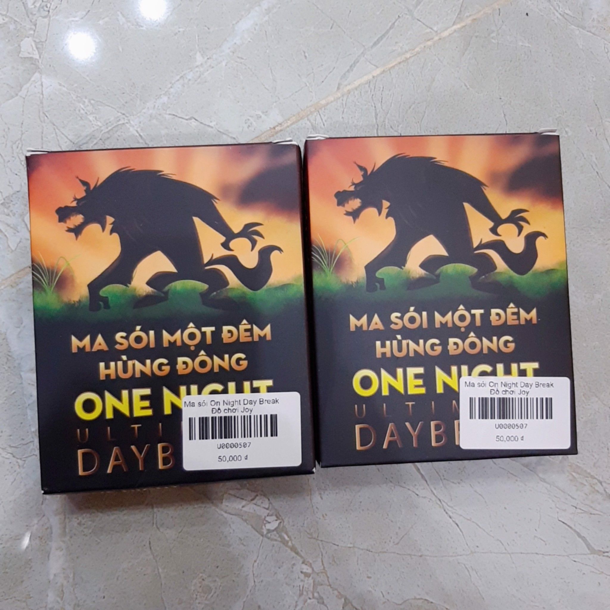  Đồ Chơi - Ma Sói On Night Day Break 