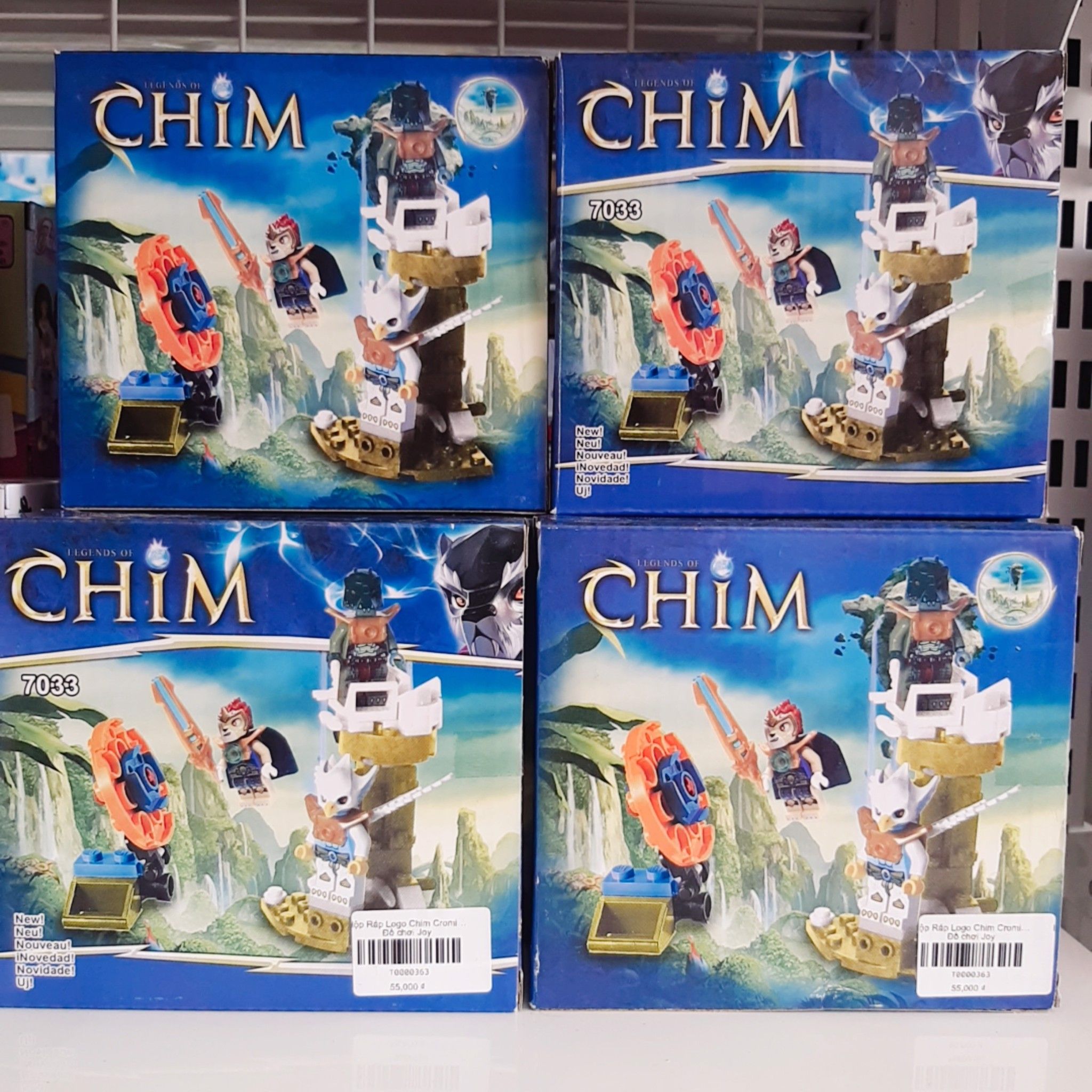  Đồ Chơi Bé Trai - Hộp Ráp Logo Chim Crominus 