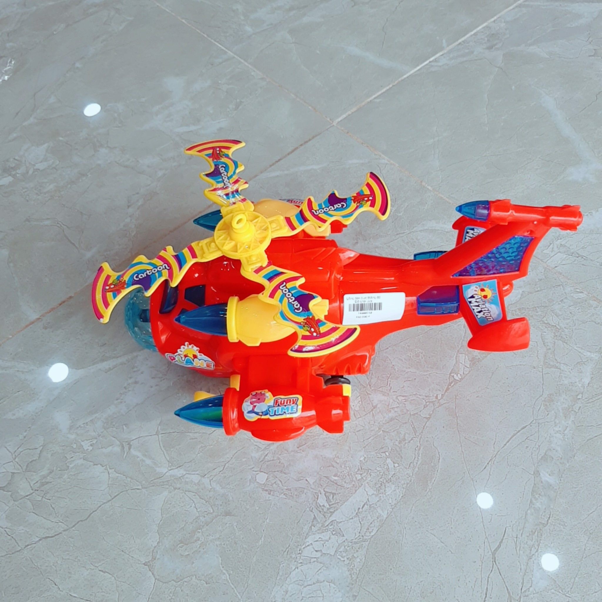  Đồ Chơi Bé Trai - Lồng Đèn Trực Thăng Xe Đỏ 