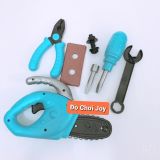  Đồ Chơi Bé Trai - Hộp Vali Kềm Búa, Khoan, Chìa Khóa, Tua Vít, Ốc Tool Set (Xanh) 