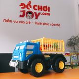  Đồ Chơi Bé Trai - Túi Xe Ct 1 Tầng Chở 3C Thú Khủng Long + Cây (Không Trớn) 