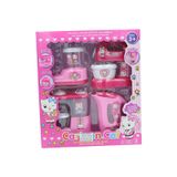  Đồ Chơi Bé Gái - Hộp Nhà Bếp 4 Món - Cartoon Cat 
