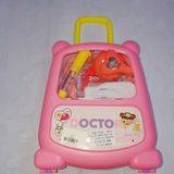  Đồ Chơi Bé Gái - Túi Hộp Vali Kéo Bác Sĩ Tai Nghe + Ống Tiêm 