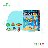  Đồ Chơi - Bộ Kit Tạo Hình Và Sơn Màu Không Gian Vũ Trụ Phát Sáng - Kích Thích Phát Triển Tư Duy 