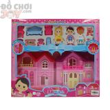  Đồ Chơi Bé Gái - Ngôi Nhà Búp Bê Kèm Nội Thất Carrie 