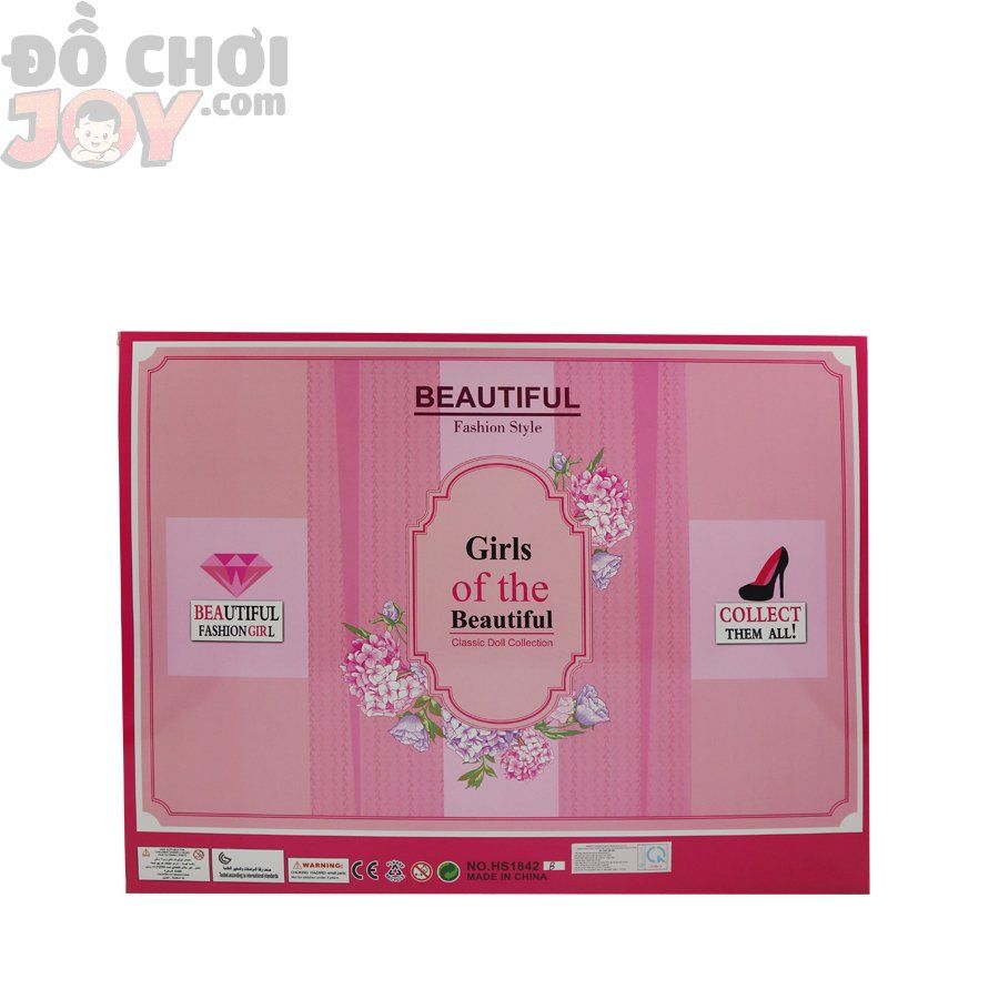  Đồ Chơi Bé Gái - Hộp Búp Bê Thời Trang Fashion Girls - Kèm Đồ Trang Điểm, Phụ Kiện 