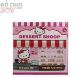  Đồ Chơi Bé Gái - Hộp Cửa Hàng Thức Ăn Nhanh Hello Kitty - Có Máy Tính Tiền 