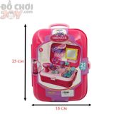  Đồ Chơi Bé Gái - Valy Đồ Chơi Làm Đẹp 2 In 1 (Vali Xách Tay Và Đeo Lưng) 