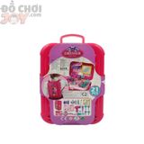  Đồ Chơi Bé Gái - Valy Đồ Chơi Làm Đẹp 2 In 1 (Vali Xách Tay Và Đeo Lưng) 