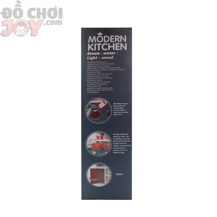  Đồ Chơi Bé Gái - Hộp Đồ Chơi Nhà Bếp Cao Cấp Cho Bé - Modern Kitchen 