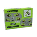  Đồ Chơi Bé Trai - Hộp Xe Công Trình Lắp Ráp 4c 